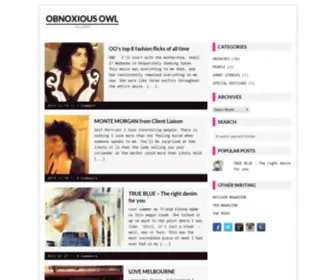 Obnoxiousowl.com(obnoxiousowl) Screenshot