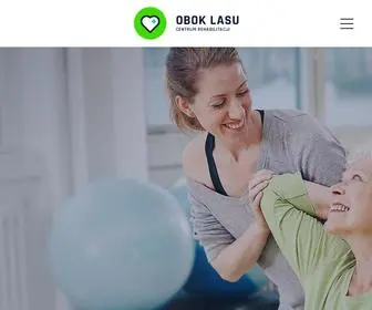 Obok-Lasu.pl(Centrum rehabilitacji) Screenshot