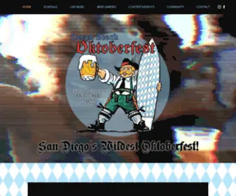 Oboktoberfest.com(OB Oktoberfest) Screenshot