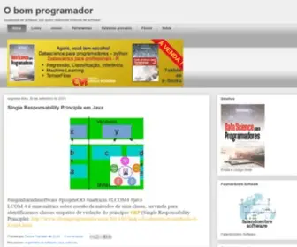 Obomprogramador.com(O bom programador) Screenshot