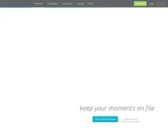 Oboom.com(Keep your moments on file) Screenshot