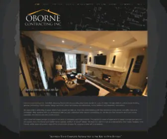 Obornecontracting.com(Obornecontracting) Screenshot