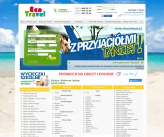 Obozyletnie.pl(Obozy młodzieżowe) Screenshot