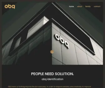 ObqCorp.com(OBQ I OBQ Corporation) Screenshot