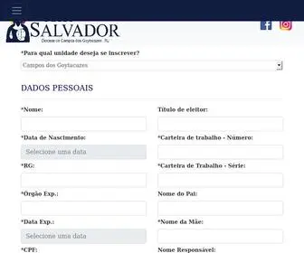 Obradosalvador.org.br(Obra do Salvador) Screenshot