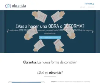 Obrantia.com(La nueva forma de CONSTRUIR) Screenshot