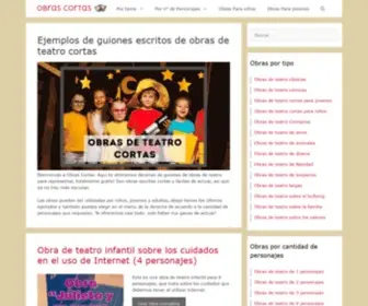 Obrascortas.com(150 Obras de Teatro Cortas) Screenshot
