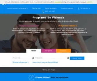 Obrasocial-Lacaixa.com(Programa vivienda) Screenshot