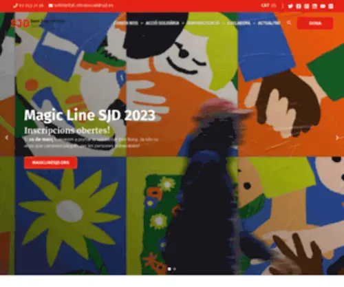 Obrasocialsantjoandedeu.org(Solidaritat) Screenshot