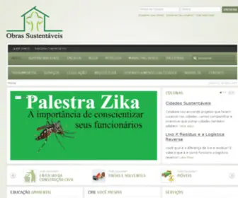 Obrassustentaveis.com.br(Obras Sustentáveis) Screenshot