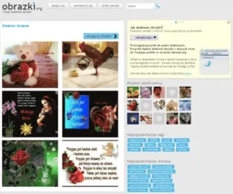 Obrazki.org(Obrazki) Screenshot
