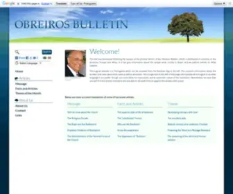 Obreiros.com(Obreiros) Screenshot