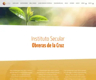 Obrerasdelacruz.org(Obreras de la Cruz) Screenshot