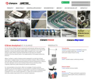 Obrien-Analytical.com(O'Brien Analytical) Screenshot