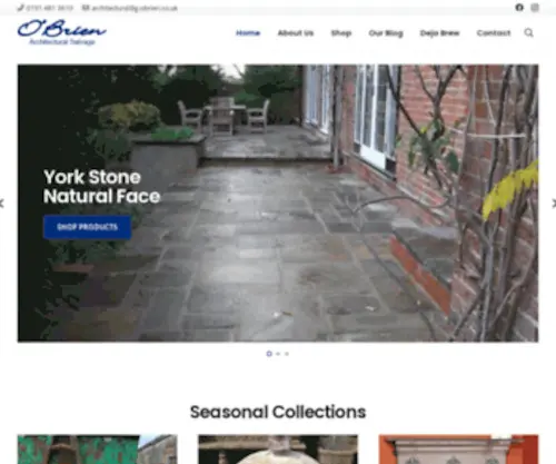 Obrien-Architectural.com(Architectural Salvage) Screenshot