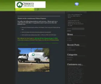 Obrienpropane.com(Obrienpropane) Screenshot