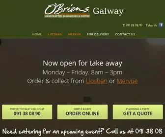 Obriensgalway.ie(O'Briens Galway) Screenshot