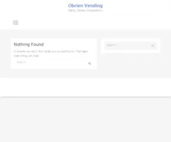 Obrienvending.com(Obrienvending) Screenshot