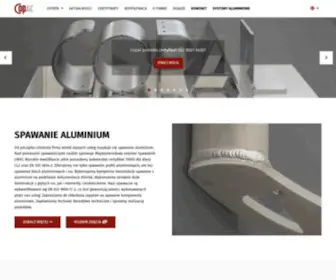 Obrobkaaluminium.pl(Gięcie aluminium) Screenshot