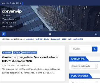 Obryanvip.tech(Deportes) Screenshot