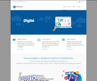 Obscuradigitech.com(Obscura Digitech) Screenshot