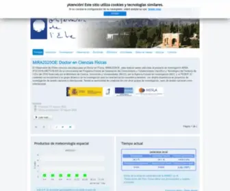 Obsebre.es(Observatori de l'Ebre) Screenshot