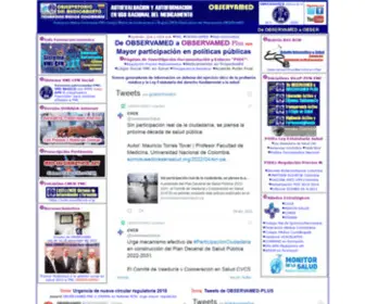 Observamed.org(Medicamentos) Screenshot