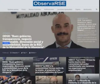 Observarse.com(Observatorio de la Comunicación Corresponsable) Screenshot