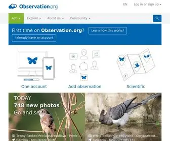 Observation.org(Observation) Screenshot