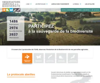 Observatoire-Agricole-Biodiversite.fr(Observatoire) Screenshot