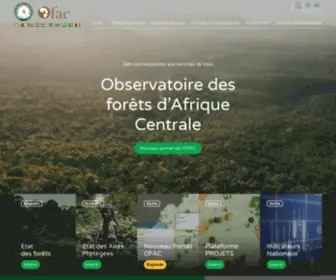 Observatoire-Comifac.net(Forêts) Screenshot