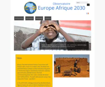 Observatoire-Europe-Afrique-2030.org(Accueil) Screenshot