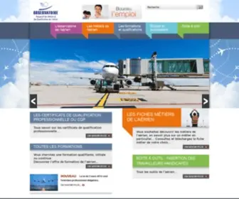 Observatoire-Metiers-Aerien.fr(Observatoire) Screenshot