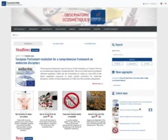 Observatoiredescosmetiques.com(Web Server&#039;s Default Page) Screenshot