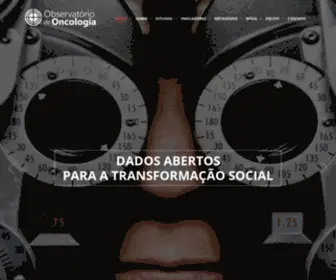 Observatoriodeoncologia.com.br(Observatório) Screenshot