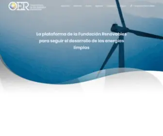 Observatoriorenovables.org(Observatorio de las Energías Renovables) Screenshot