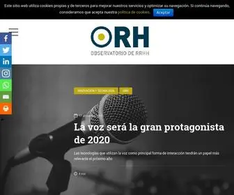 Observatoriorh.com(Observatorio de Recursos Humanos) Screenshot