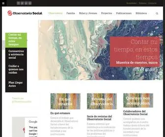 Observatoriosocial.com.ar(Observatorio Social) Screenshot