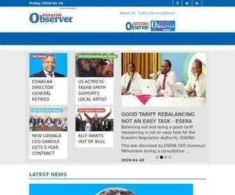 Observer.org.sz(The Swazi Observer Newspaper Group was established in 1981 and) Screenshot