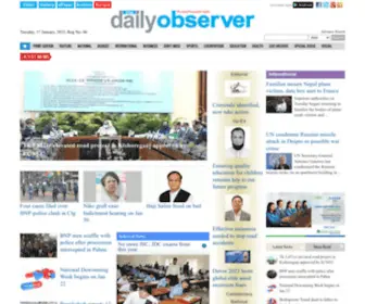 Observerbd.com(The Daily Observer) Screenshot