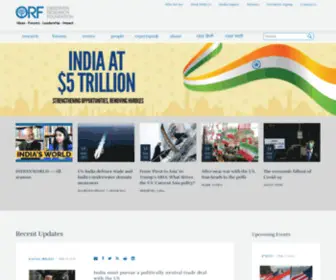 Observerindia.com(Building Partnerships for a Global India) Screenshot