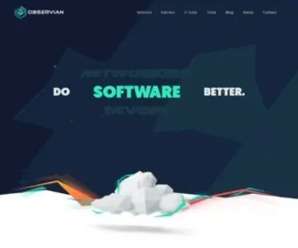Observian.com(Do Software Delivery & Cloud Better) Screenshot