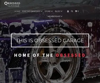Obsessedgarage.com(Obsessed Garage) Screenshot