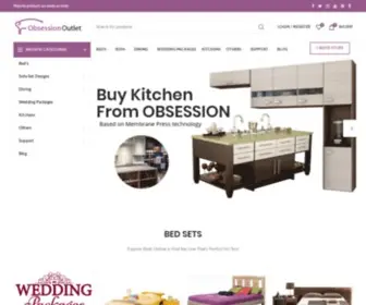 Obsessionoutlet.com(Buy Best Luxurious Furniture Online in Karachi Pakistan) Screenshot