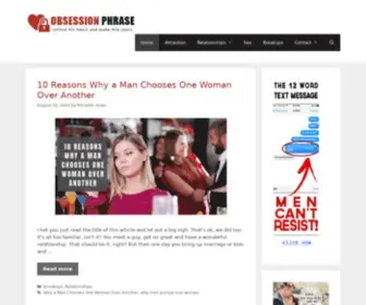 Obsessionphrase.org(This Obsession Phrases Review) Screenshot