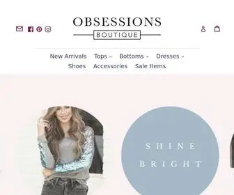 Obsessionsboutique.com(Obsessions Boutique) Screenshot