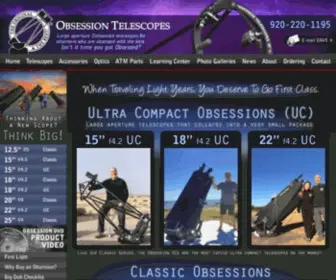 Obsessiontelescopes.com(Obsession Telescopes) Screenshot