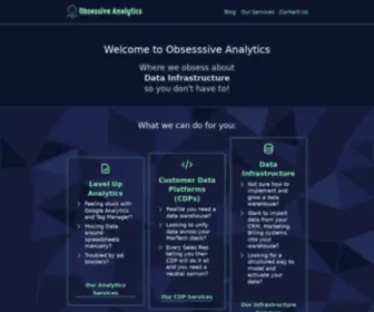 Obsessiveanalytics.com(Data Architecture) Screenshot