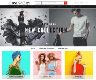 Obsessory.com(The Largest Online Fashion Store) Screenshot