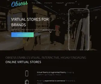 Obsessvr.com(Virtual Store Platform) Screenshot